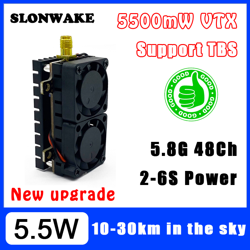 Drone Racing Vtx - ยาว 5.8GHz 5.5W เครื่องส่งสัญญาณ VTX 48CH