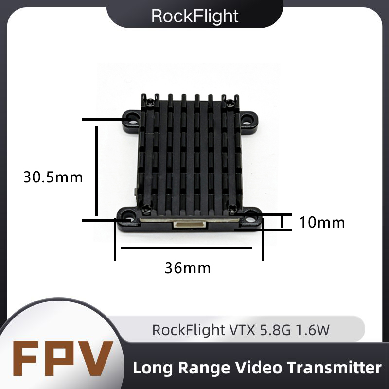 RockFlight TX663 VTX 5.8G 48CH - Drone Racing Vtx บทวิจารณ์และราคา