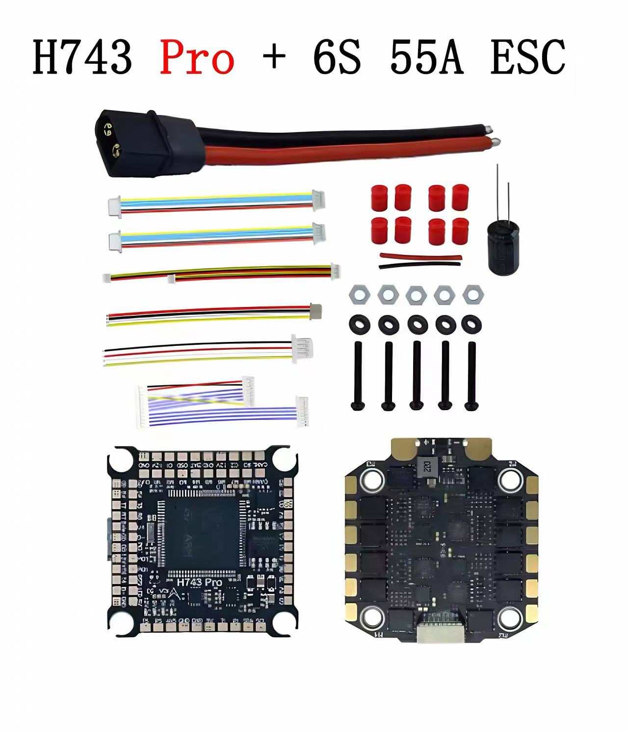 ชุดควบคุมการบิน DAKEFPV H743 P - Drone Racing Flight Controller บทวิจารณ์และราคา
